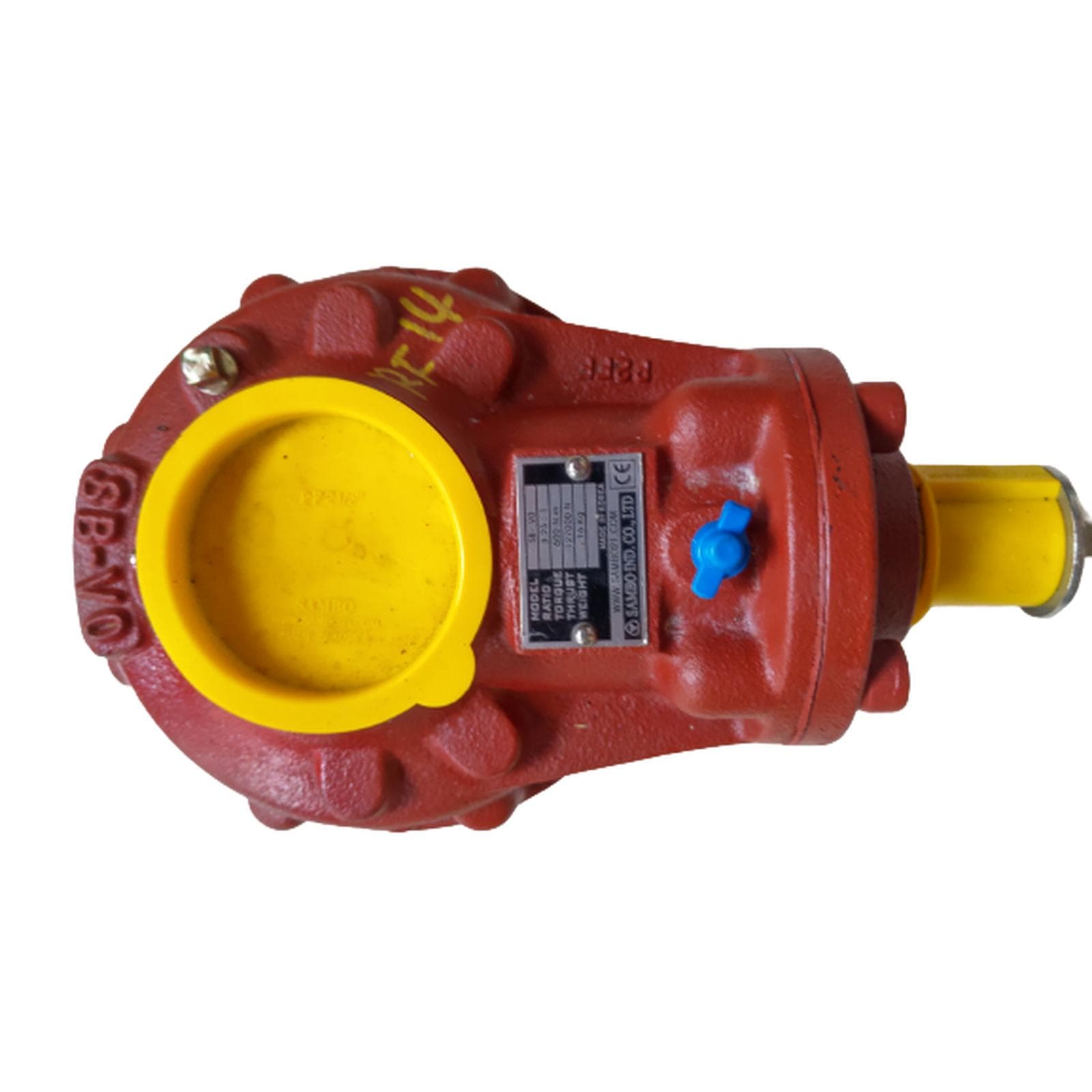 Gearbox Pintu Air Model Tertutup 1-As Masuk